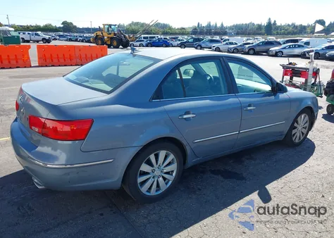 2009 Hyundai Sonata Limited V6 from USA, damaged, VIN 5NPEU46F09H435436
